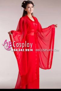Trang Phục Cổ Trang Đỏ Giá Siêu Rẻ