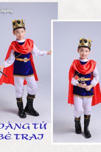 Đồ Hoàng Tử Hoàng Gia Anh Có Kèm Choàng Đỏ