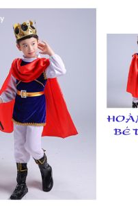 Đồ Hoàng Tử Hoàng Gia Anh Có Kèm Choàng Đỏ