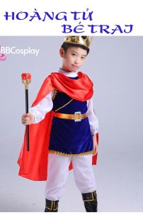 Đồ Hoàng Tử Hoàng Gia Anh Có Kèm Choàng Đỏ