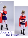 Trang Phục Hoàng Tử Hoàng Gia Anh Có Kèm Choàng Đỏ