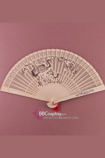 Quạt Gỗ - Chim Sếu