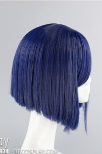 Tóc Giả Xanh Biển Tự Nhiên Ngắn 30Cm