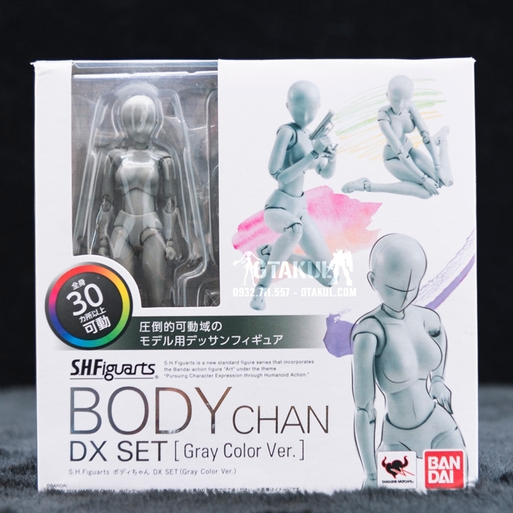 Mô Hình SHF Body Chan DX Set Ver Gray