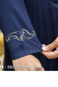 Hán Phục Nam Cách Tân Xanh Đậm Thêu Rồng