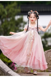 Trang Phục Hằng Nga Mỹ Hoa Cho Bé