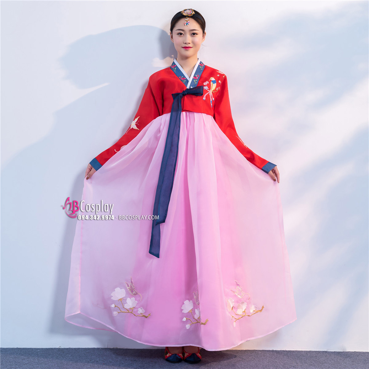 Trang phục Hanbok truyền thống Hàn Quốc SP000244 | Trang Phục Biểu Diễn Ấn  Tượng