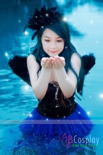 Cánh Thiên Thần Đen Lông Ngỗng 100Cm Và 80Cm