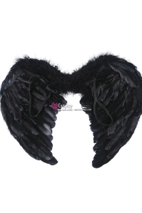 Cánh Thiên Thần Đen Lông Ngỗng 100Cm Và 80Cm