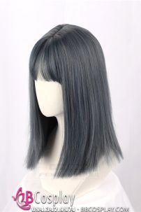 Tóc Giả Xám Xanh 40Cm