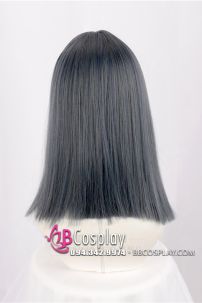 Tóc Giả Xám Xanh 40Cm