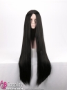 Tóc Giả Cổ Trang Đen 2 Mái 100Cm