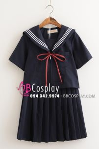 Dây Nơ Đồng Phục Nữ Sinh - Màu Đỏ Tươi