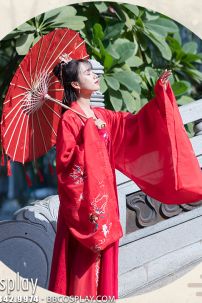 Hán Phục Chiết Eo Vũ Đơn