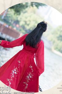 Hán Phục Chiết Eo Vũ Đơn