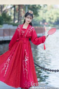 Hán Phục Chiết Eo Vũ Đơn