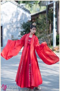 Hán Phục Chiết Eo Vũ Đơn