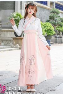 Hán Phục Chiết Eo Khả Ân