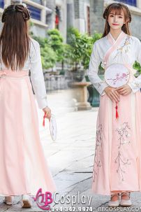 Hán Phục Chiết Eo Khả Ân