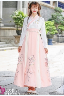 Hán Phục Chiết Eo Khả Ân