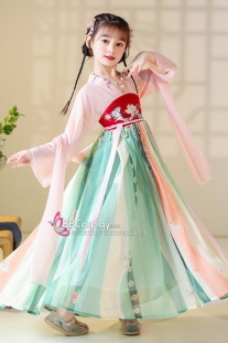 Trang Phục Hằng Nga Cho Bé Thêu Thỏ