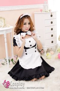 Đầm Maid Đen Dễ Thương
