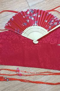 Đai Lưng Yukata Giá Rẻ - Thắt Lưng Yukata Giá Rẻ Loại Bản 15Cm (Không Kèm Nơ Sau Lưng)