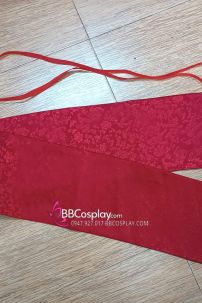 Đai Lưng Yukata Giá Rẻ - Thắt Lưng Yukata Giá Rẻ Loại Bản 15Cm (Không Kèm Nơ Sau Lưng)