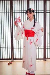 Đai Lưng Yukata Giá Rẻ - Thắt Lưng Yukata Giá Rẻ Loại Bản 15Cm (Không Kèm Nơ Sau Lưng)