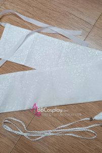 Đai Lưng Yukata Giá Rẻ - Thắt Lưng Yukata Giá Rẻ Loại Bản 15Cm (Không Kèm Nơ Sau Lưng)