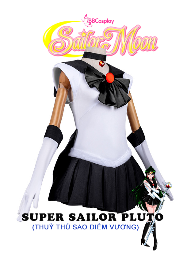 Đồ Cosplay Thủy Thủ Sao Diêm Vương Meiō Setsuna - SAILOR PLUTO