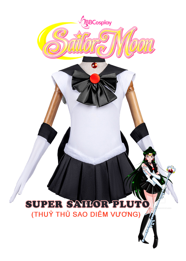 Đồ Cosplay Thủy Thủ Sao Diêm Vương Meiō Setsuna - SAILOR PLUTO