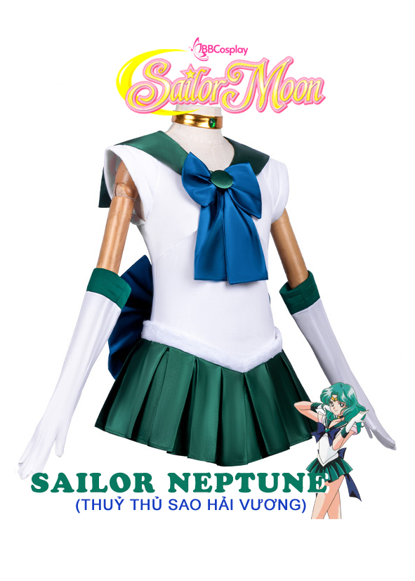 Đồ Cosplay Thủy Thủ Sao Hải Vương Kaiō Michiru -  Sailor Neptune