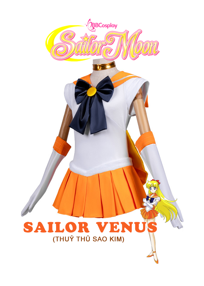 Đồ Cosplay Thủy Thủ Sao Kim Aino Minako - Sailor Venus