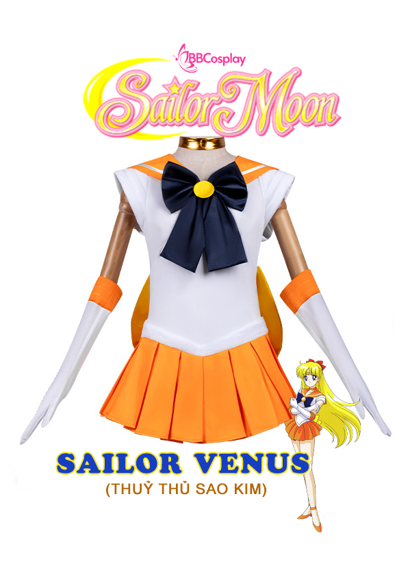 Đồ Cosplay Thủy Thủ Sao Kim Aino Minako - Sailor Venus