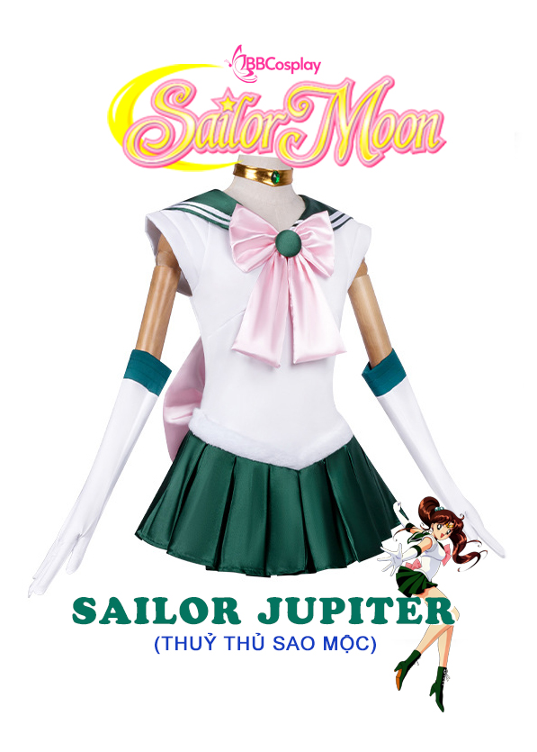 Đồ Cosplay Thủy Thủ Sao Mộc Makoto Kino - Sailor Jupiter