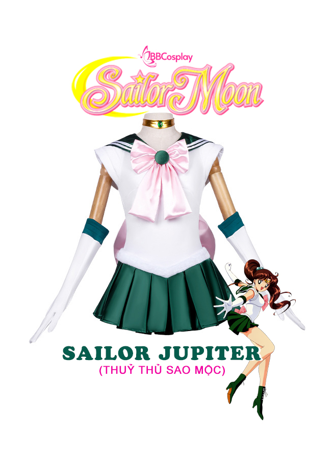Đồ Cosplay Thủy Thủ Sao Mộc Makoto Kino - Sailor Jupiter