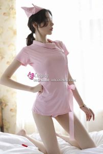 Trang Phục Nữ Y Tá Sexy Hồng