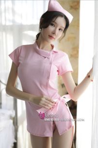 Trang Phục Nữ Y Tá Sexy Hồng