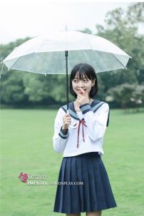 Đồng Phục Nữ Sinh Cơ Bản Tay Dài