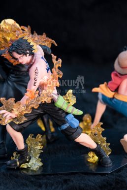 Mô Hình Figure Ace, Luffy, Sabo Ver ATTACK STYLING - One Piece