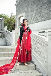 Thuê Hán Phục Chiếc Eo Khuynh Thành Xích Huyền