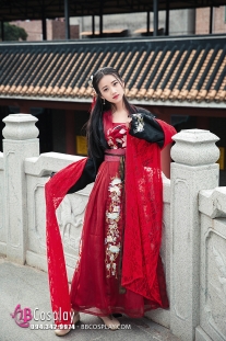 Thuê Hán Phục Chiếc Eo Khuynh Thành Xích Huyền