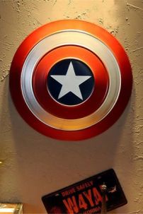 Khiên Captain America Hợp Kim 48Cm