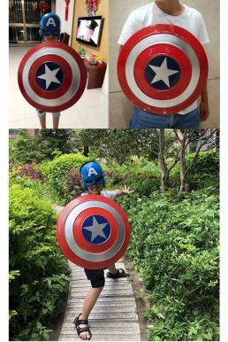 Khiên Captain America Hợp Kim 48Cm