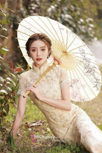 Sườn Xám Mỹ Nhân Cổ Điển Dịu Dàng Dáng Dài