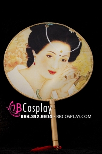 Quạt Mỹ Nhân - Chân Dung Mỹ Nữ