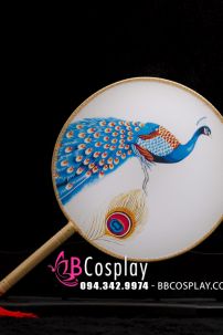 Quạt Mỹ Nhân Chim Công