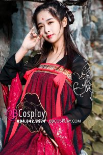 Bộ Hán Phục Chiết Ngực Dạ Kỹ