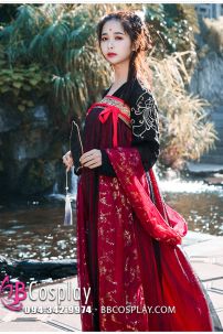 Bộ Hán Phục Chiết Ngực Dạ Kỹ